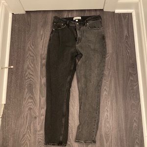 Abercrombie & Fitch Black and Gray Women Jeans